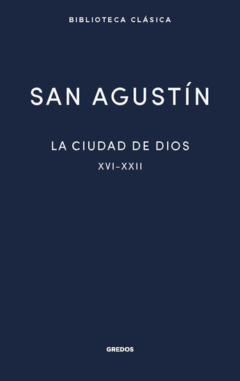 La ciudad de Dios III - Libros XVI-XXII - cover