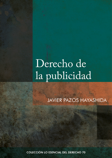 Derecho de la publicidad - cover