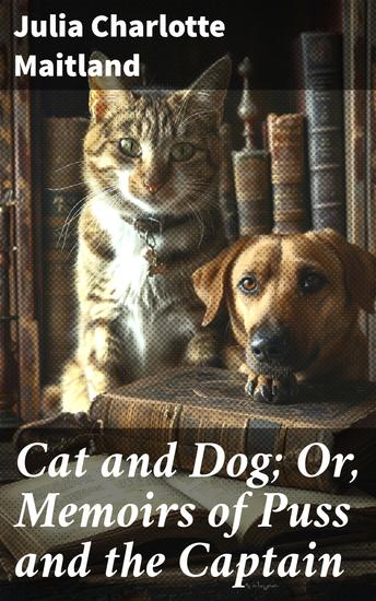 Cat and Dog; Or Memoirs of Puss and the Captain - Tales of Friendship and Adventure with Literary Pets - cover