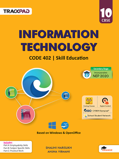 Trackpad Information Technology Class 10 - cover