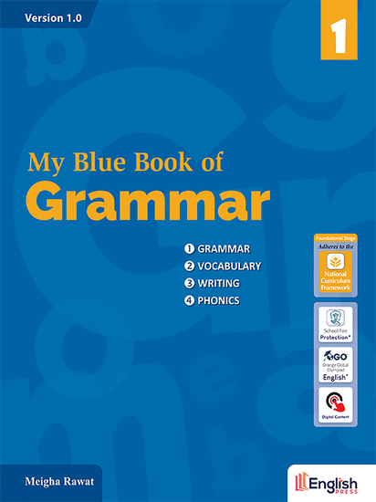 My Blue Book of Grammar for Class 1 - cover
