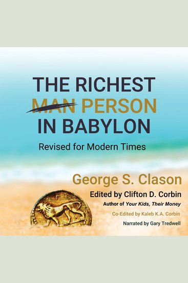 The Richest Man In Babylon - Revised for Modern Times - cover