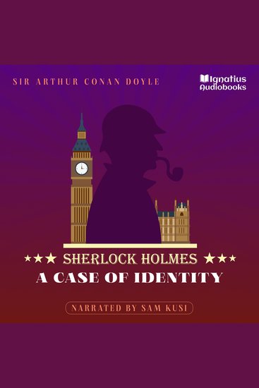 A Case of Identity - Sherlock Holmes - cover