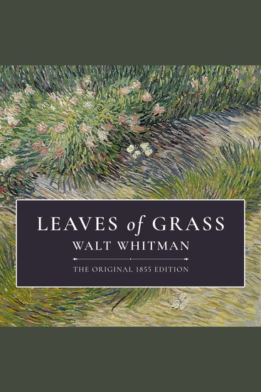 Leaves of Grass The Original 1855 Edition - cover