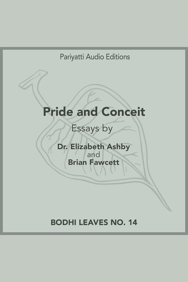 Pride and Conceit - cover