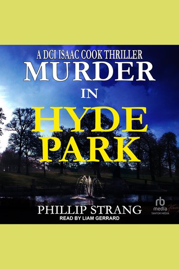 Murder in Hyde Park - cover