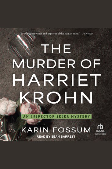 The Murder of Harriet Krohn - cover