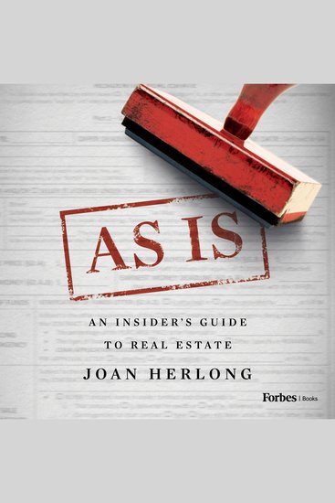 As Is - An Insider's Guide to Real Estate - cover