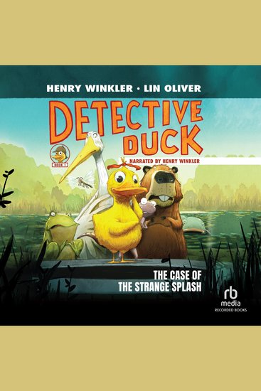 Detective Duck: The Case of the Strange Splash - cover