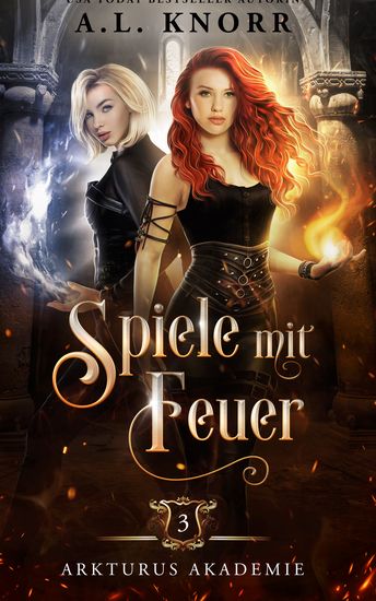 Spiele mit Feuer - Urban Fantasy Bestseller 2023 - cover