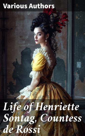 Life of Henriette Sontag Countess de Rossi - With Sketches by Scudo Hector Berlioz Louis Boerne Marie Aycard Julie de Margueritte & Theophile Gautier - cover