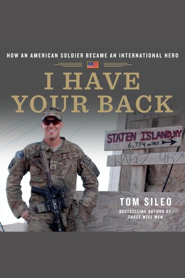 I Have Your Back - How an American Soldier Became an International Hero - cover