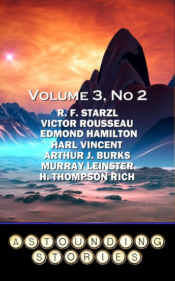 Astounding Stories - Volume 3 No 2 - Volume 3 Number 2 - cover