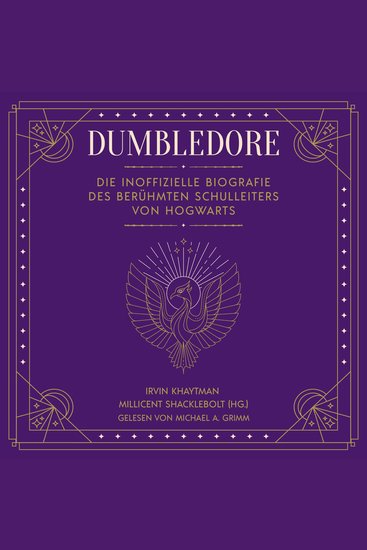 Dumbledore - Die inoffizielle Biografie des berühmten Schulleiters von Hogwarts - cover