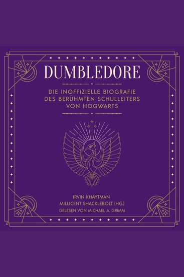 Dumbledore - Die inoffizielle Biografie des berühmten Schulleiters von Hogwarts | Das perfekte Geschenk für alle Fans der Harry Potter Bücher - cover
