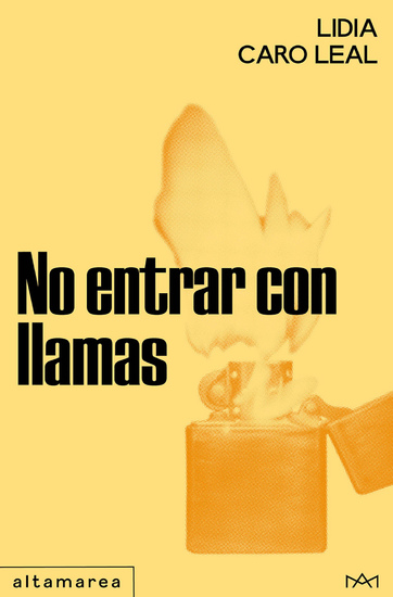 No entrar con llamas - cover