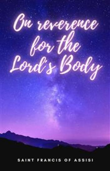 On Reverence for the Lord’s Body - cover