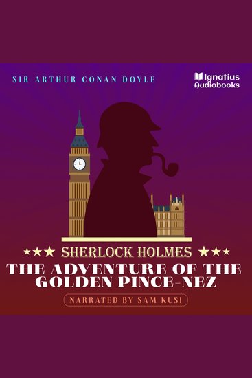 The Adventure of the Golden Pince-Nez - Sherlock Holmes - cover