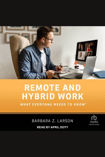 Remote and Hybrid Work - What Everyone Needs to Know - cover