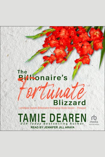 The Billionaire's Fortunate Blizzard - cover