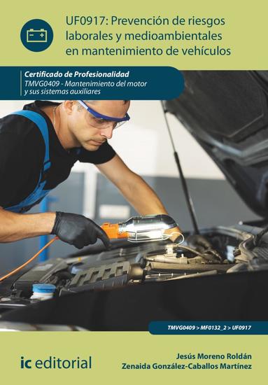 Prevención de riesgos laborales y medioambientales en mantenimiento de vehículos TMVG0409 - cover
