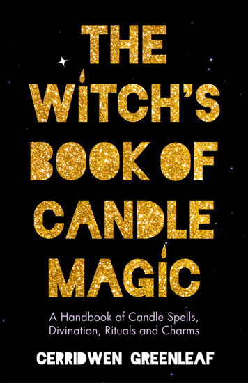 The Witch's Book of Candle Magic - A Handbook of Candle Spells Divination Rituals and Charms - cover