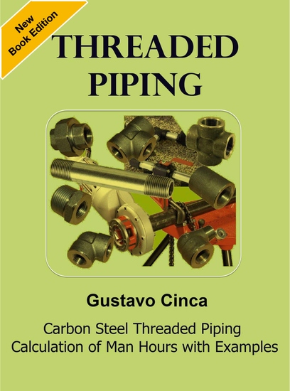 Threaded Piping - Carbon Steel Threaded Piping Calculation of Man Hours with Examples - cover