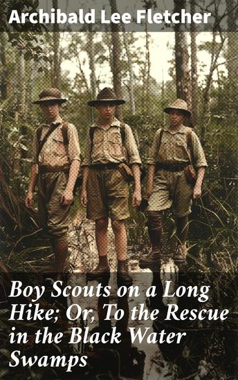 Boy Scouts on a Long Hike; Or To the Rescue in the Black Water Swamps - Courage and Camaraderie: A Boy Scout Adventure in the Black Water Swamps - cover