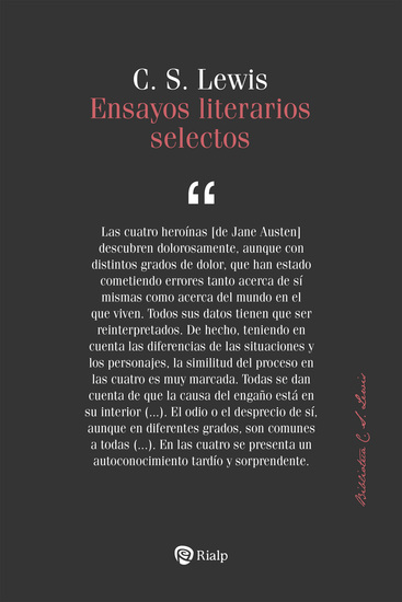 Ensayos literarios selectos - cover