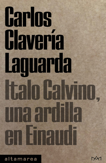 Italo Calvino una ardilla en Einaudi - cover
