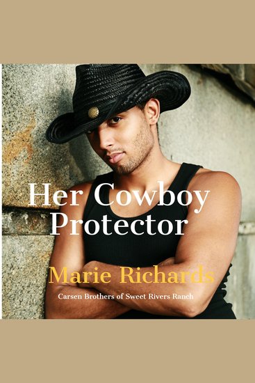 Her Cowboy Protector - A Sweet Clean Marriage of Convenience Western Romance - cover