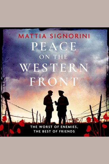 Peace on the Western Front - The emotional World War One historical novel perfect for Remembrance Day - cover