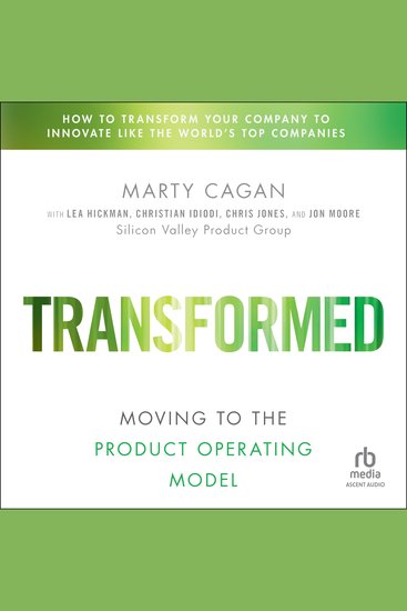 Transformed - Moving to the Product Operating Model - cover
