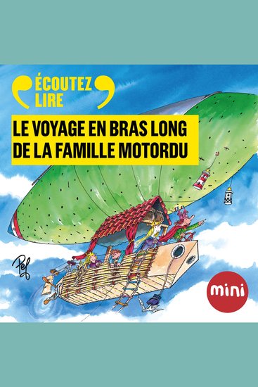 Le voyage en bras long de la famille Motordu - cover