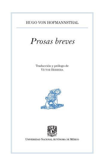Prosas breves - cover