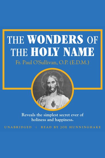 The Wonders of the Holy Name - cover