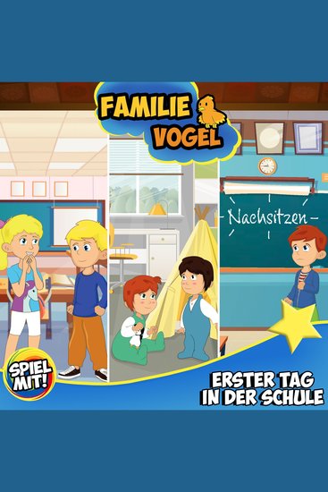 Erster Tag in der Schule - Familie Vogel - cover