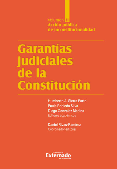 Garantías judiciales de la Constitución Tomo II - Acción pública de inconstitucionalidad procedimiento y sentencia Libro de Investigación - cover