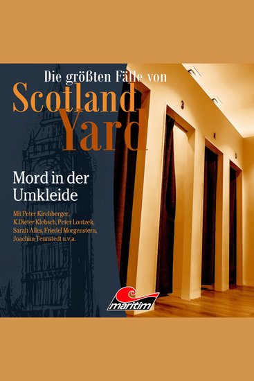 Die größten Fälle von Scotland Yard Folge 59: Mord in der Umkleide - cover