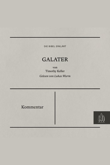 Galater - Kommentar - cover
