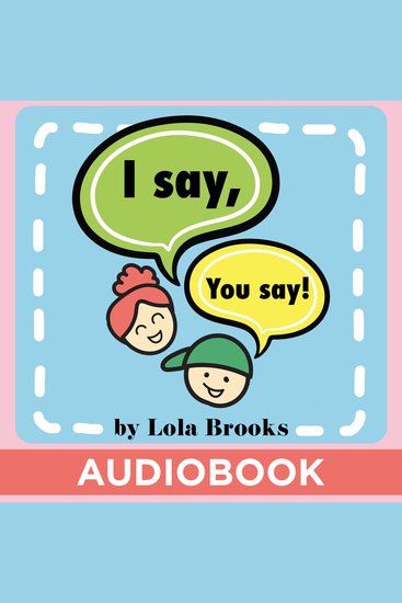 I Say You Say - cover