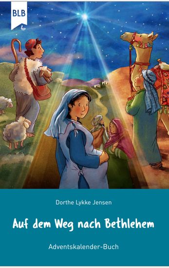 Auf dem Weg nach Bethlehem - Adventskalender-Buch - cover