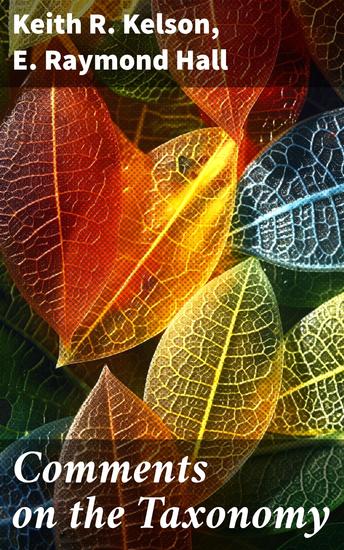 Comments on the Taxonomy - Geographic Distribution of Some North American Marsupials Insectivores and Carnivores - cover