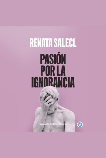 Pasión por la ignorancia - cover