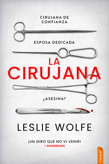 La cirujana - Un thriller trepidante y adictivo de suspense - cover
