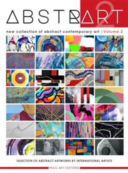 Abstrart vol2 - new collection of abstract contemporary art - International Catalog of Emerging Artists - Second Edition - cover