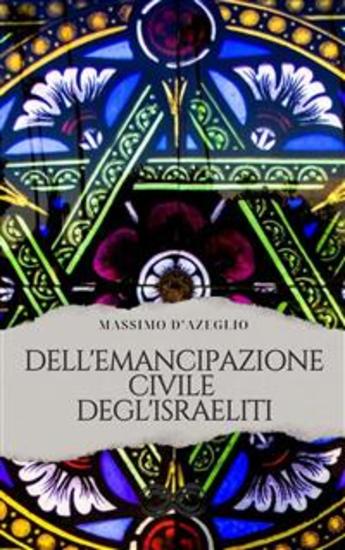 Dell'emancipazione civile degli israeliti - cover