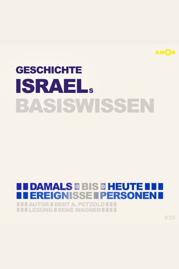 Geschichte Israels - Damals bis heute Ereignisse Personen Zusammenhänge - Basiswissen (Ungekürzt) - cover