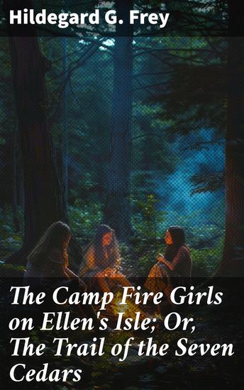 The Camp Fire Girls on Ellen's Isle; Or The Trail of the Seven Cedars - Mystery Friendship and Adventure in the Great Outdoors - cover