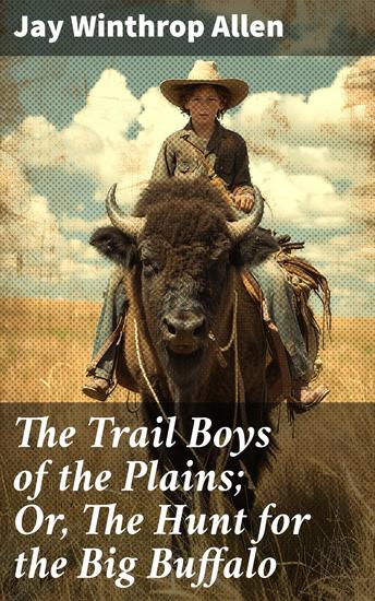 The Trail Boys of the Plains; Or The Hunt for the Big Buffalo - Chasing Legends on the Untamed Plains - cover